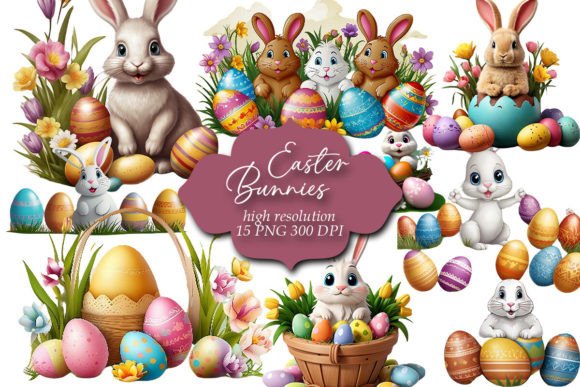 Download Easter Clipart, Easter Bunnies Clip Art - Premium Resources