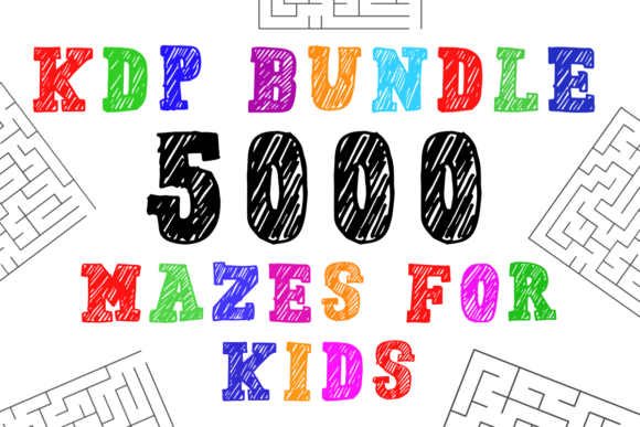 Download KDP Bundle 5000 Mazes for Kids - Kdp bundle Collection